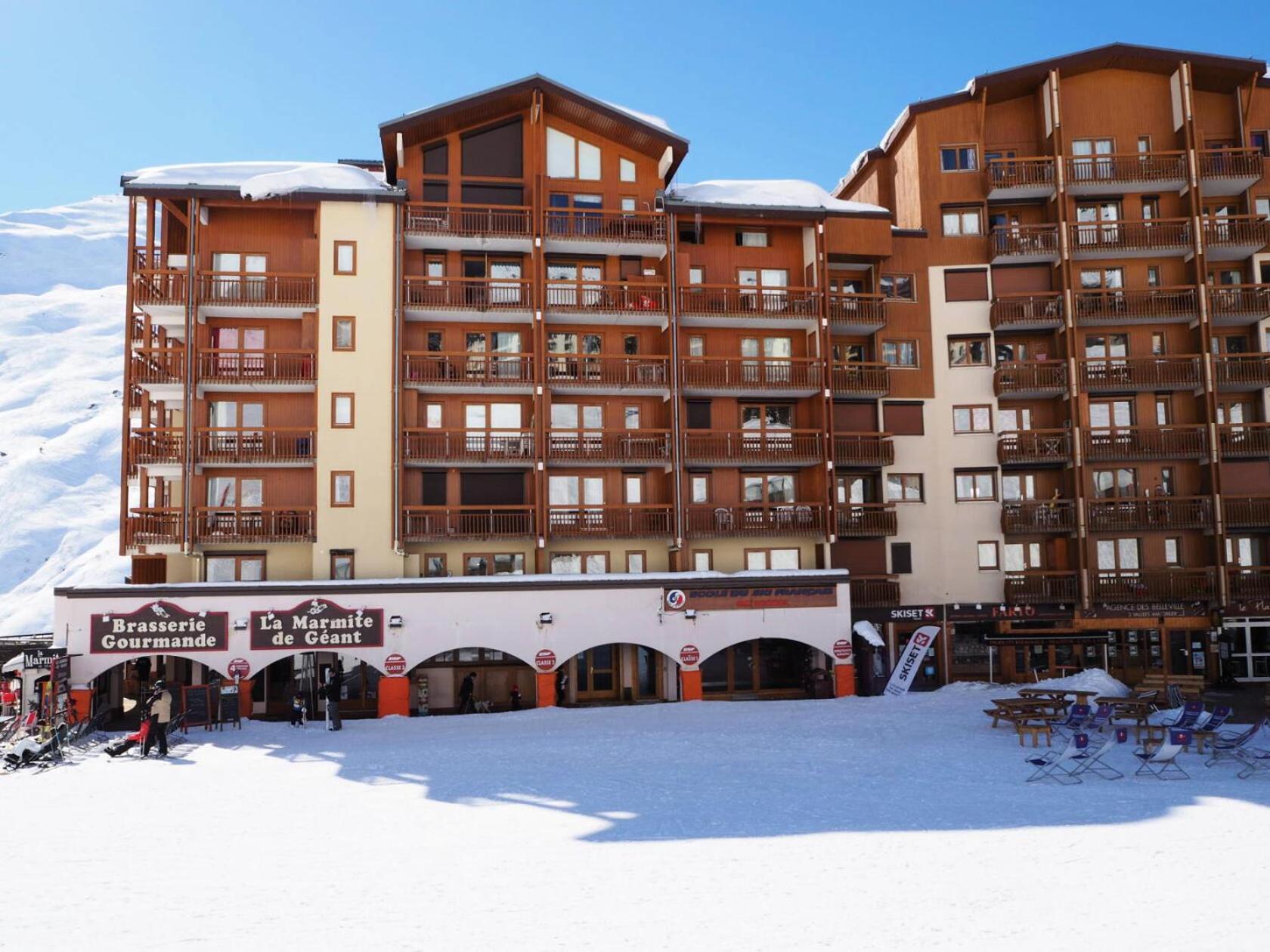 Residence Bellevue - Appartement Renove - Au Pieds Des Pistes - Balcon Vu Sur Les Pistes Mae-0024 Сен-Мартен-де-Бельвіль Екстер'єр фото